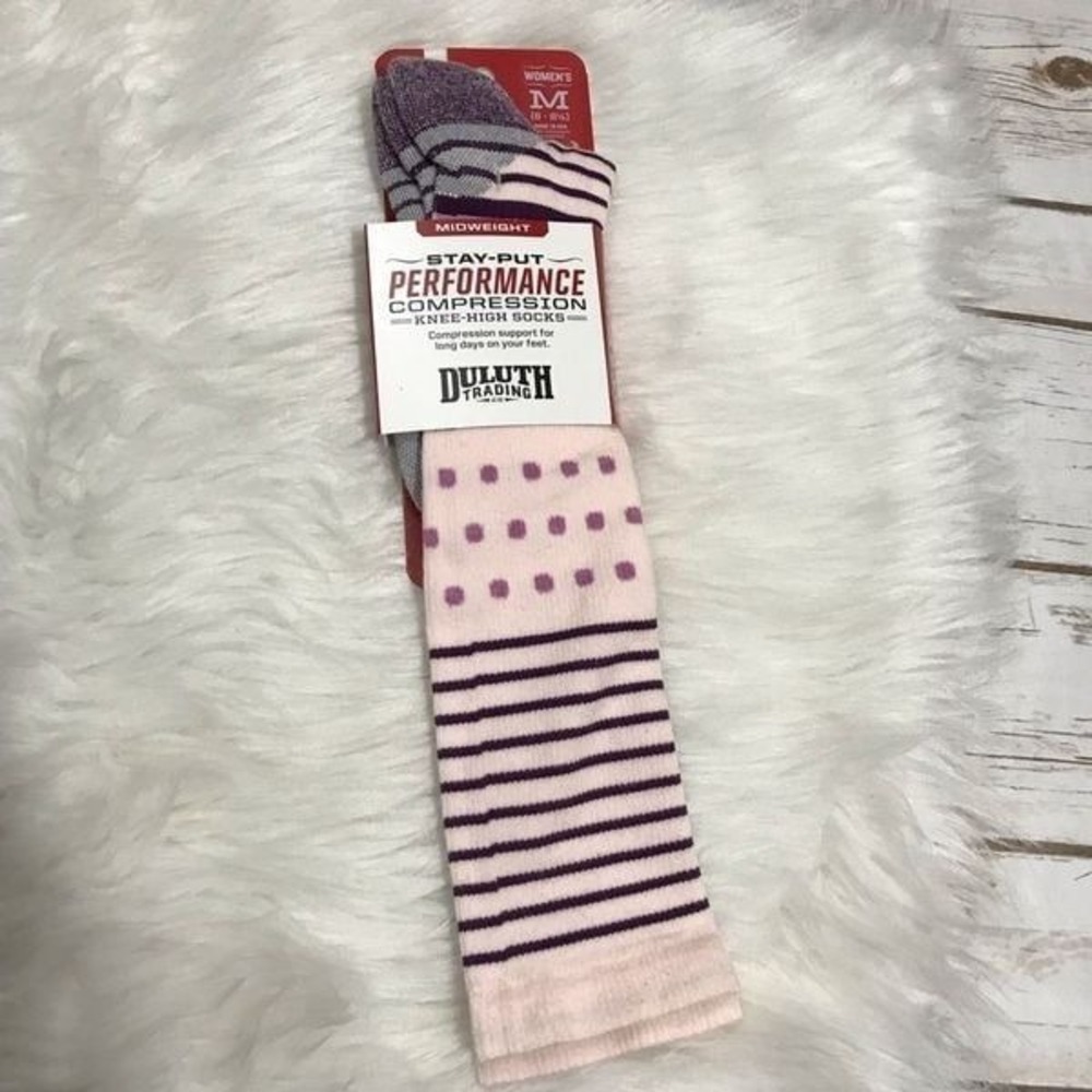 Duluth Trading Compression Knee High Socks medium‎ 6-8.5 nwt
